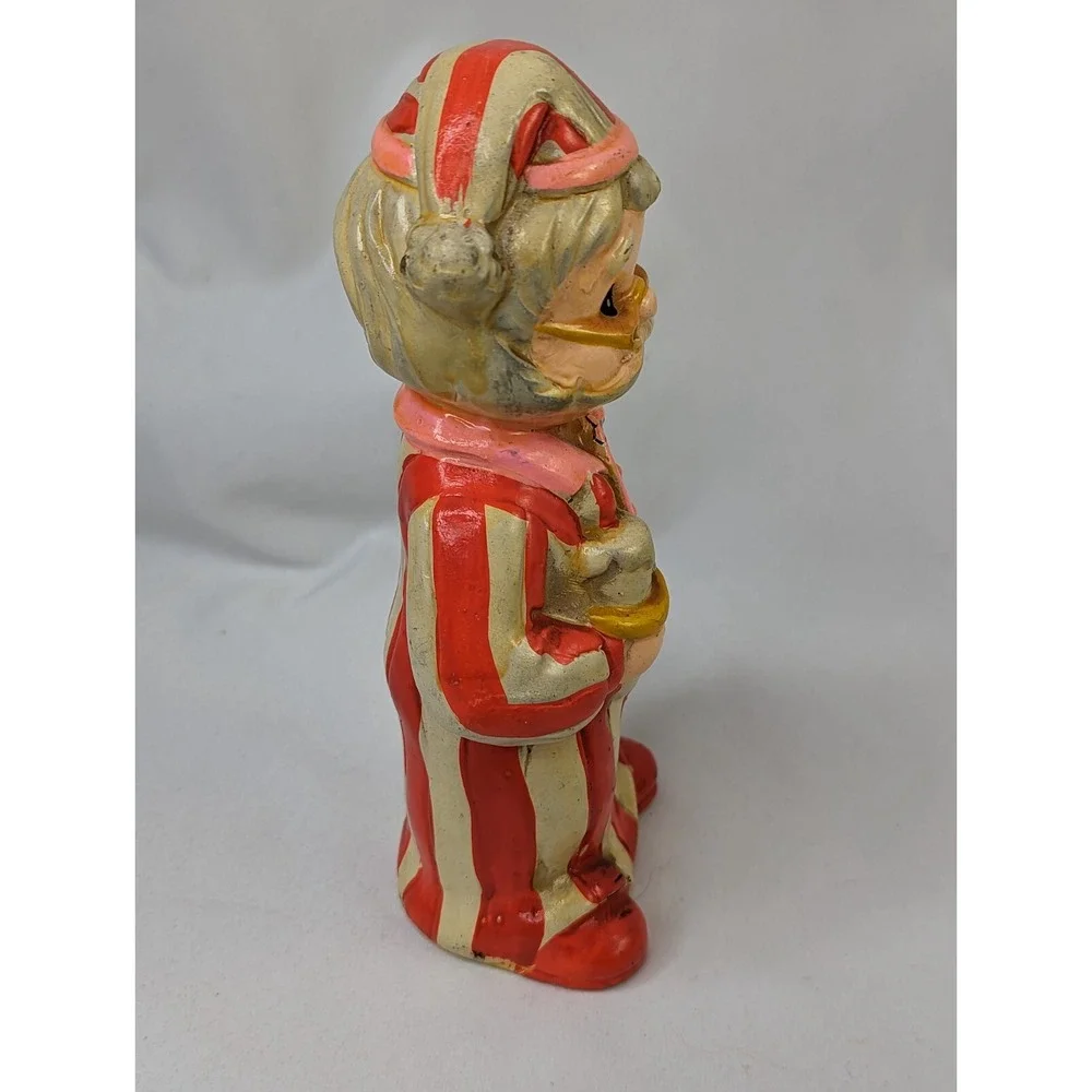 Vintage Santa Claus Figure‎ Pajamas 7 Inch Japan